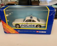 Corgi Jaguar police