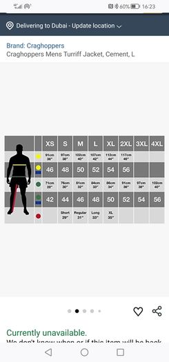 NEW WITH TAGS, Mens craghoppers jacket- Turriff jacket waterproof AQUADRY INSULATED cement grey