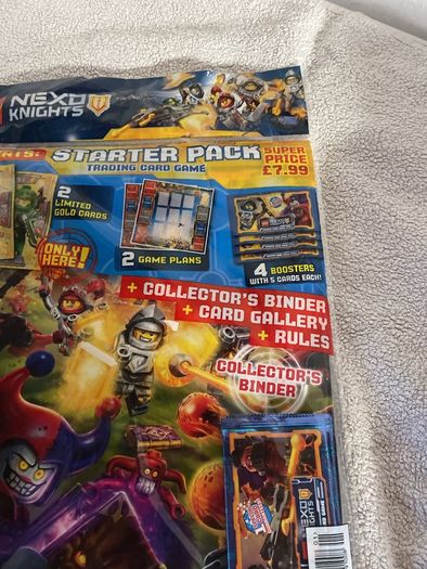 Lego Nexo Knights TCG Starter Pack Collector Brand New Sealed