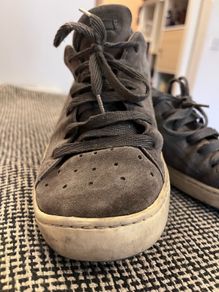 Camper, grey leather sneaker, size EU 41