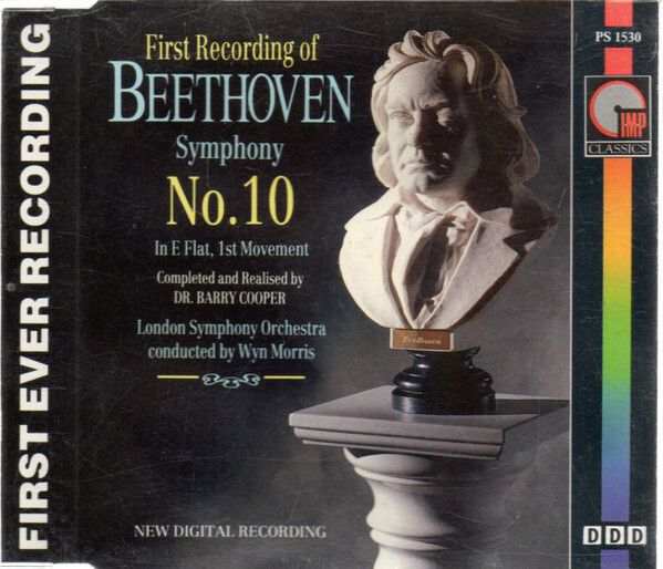 Free Postage! First Recording of Beethoven. Symphony No. 10. CD.