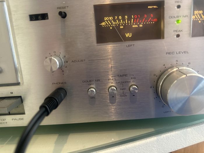Rotel stereo cassette tape Deck RD-18F