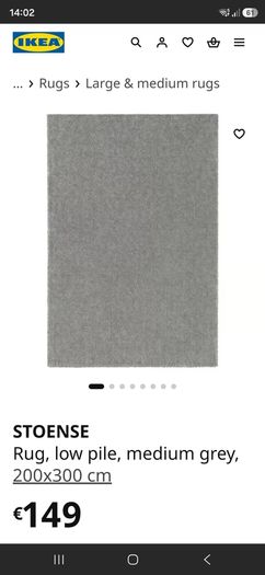 Ikea Rug carpet stoense