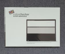 ColorChecker 3-Step Grayscale New