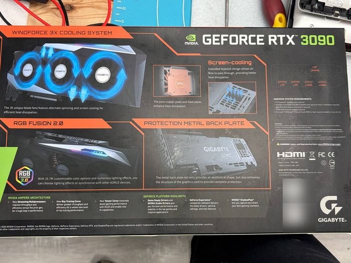 Gigabyte Geforce Rtx 3090 Gaming Oc 24g
