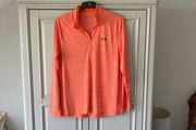 Under Armour Men's Orange Zippy Large
