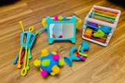 baby sensory toys (mobi and fat brain toys)