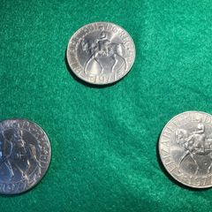 1977 UK Royal Mint Queen Elizabeth II Silver Jubilee Commemorative Crown