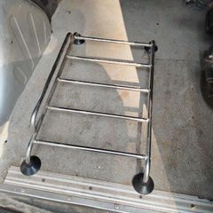 Vintage luggage rack