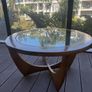 G-Plan Astro Mid Century Modern Glass Coffee Table Image 6