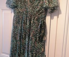 Summer dress elasticated waistband size 16 shein xl also has belt