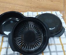 Microwave vegetable steamer bowl