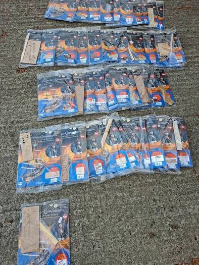 Pirates of the carribean magazine collection Pirates ship assembly