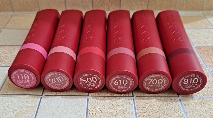 Rimmel Lipsticks - New