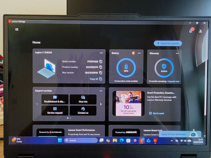 Lenovo Legion 5 15irx10 | Rtx 5070 8gb | I7-13650hx | 32gb Ddr5 | 1tb Ssd | 15.1" 2.5k Oled | Warranty Feb 2028