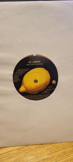 U2 Lemon promo