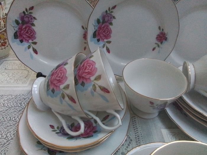 Vintage Chinese 18 Piece Teaset