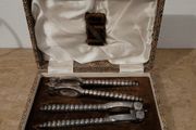 Victorian nut cracker set