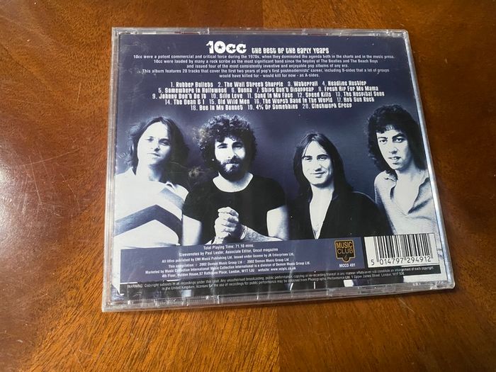 10cc The Best of the Early Years CD NEW/SEALED