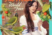 Lana Del Rey - Green - Rare Mini Print/Poster