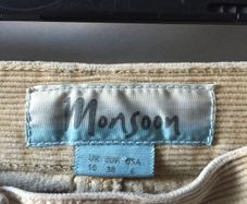 Monsoon beige skirt