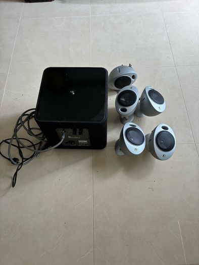 kef 5 speaker with subwoofer