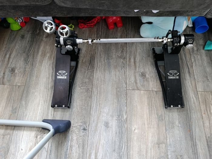 Trick dominator double pedal , lefty version