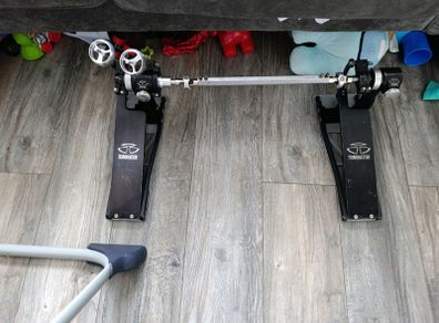 Trick dominator double pedal , lefty version