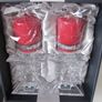 Newgrange Living Zorro Pillar Candleholders (11cm) +Red Candles New Image 8