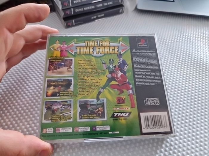 Power Rangers Time Force PlayStation1 Ps1 PlayStation2 Ps2 Games Original