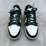 Green & White Nike Dunk Low Retro Image 3