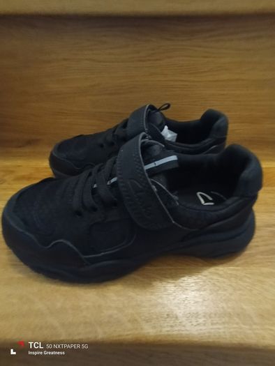 New.Clarks boy's school shoes. UK 12G/EUR 30