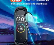 5D Curved Edge Full Coverage Soft Protective Film Cover For Xiaomi Mi Band 5 Watch Screen Protector Guard Not Glass