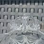 Diviided Vintage Glass Bowl Image 2