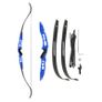 Archery Bow, 66" Recurve, ILF Limbs (20, 24, 30, 40 lbs), +3x carbon arrows Image 7