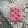 Pink Draylon Bedroom stool Image 2