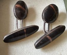 Sterling silver cufflinks