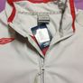 mens UMBRO X Woven tracksuit top zip up titanium white Size XL sportswear football BNWT Image 4