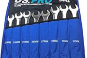 8 Piece Jumbo Metric Combination Spanner Set