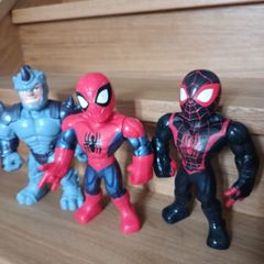 3x boy's toys/Spider-Man's figure