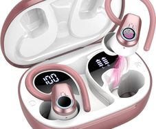 NEW SALE | Wireless Earbuds, 2023 Wireless Earphones Bluetooth 5.3 Headphones Wireless, Ear Buds Wireless Earbuds with Earhooks, IP7 Waterproof 50H