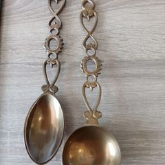Brass "Love Spoons"