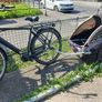 trailer with bike Image 2