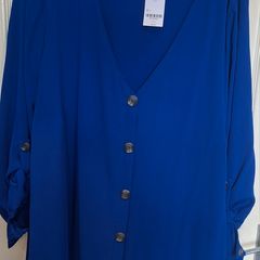 Royal blue top