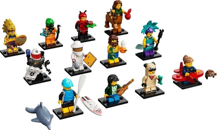 lego series 21 minifigures complete sealed set