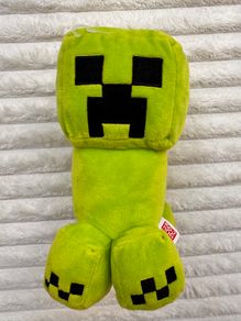Mattel Minecraft Creeper Plush approx. 23 cm. Used 2023 Please see photos