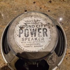 Sound City vintage guitar speaker