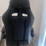 Luckracer Ergonomic Gaming Chair with Footrest (Black/Blue) Image 6