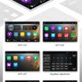 Single Din Car Stereo with Apple Carplay Android Auto,7 Inch HD Manual Retractable Touch Screen Bluetooth Car Radio with FM Radio Phone Mirror Link, USB/TF/AUX Input, Remote Control + Backup Camera Image 3