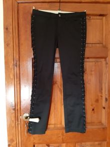 Ladies Reiss Black Jeans Size 10
